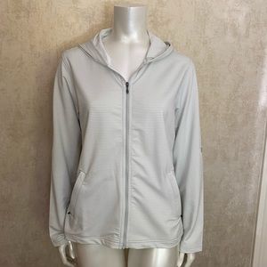 Oxford Golf zip front hoodie